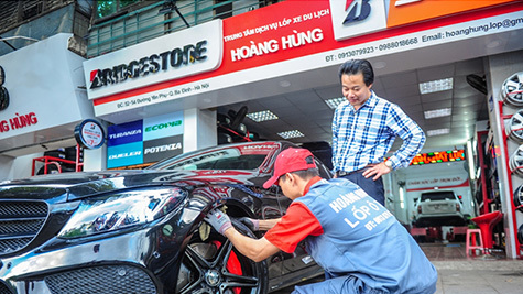 Hà Nội: Đại lý Bridgestone B-select Hoàng Hùng 